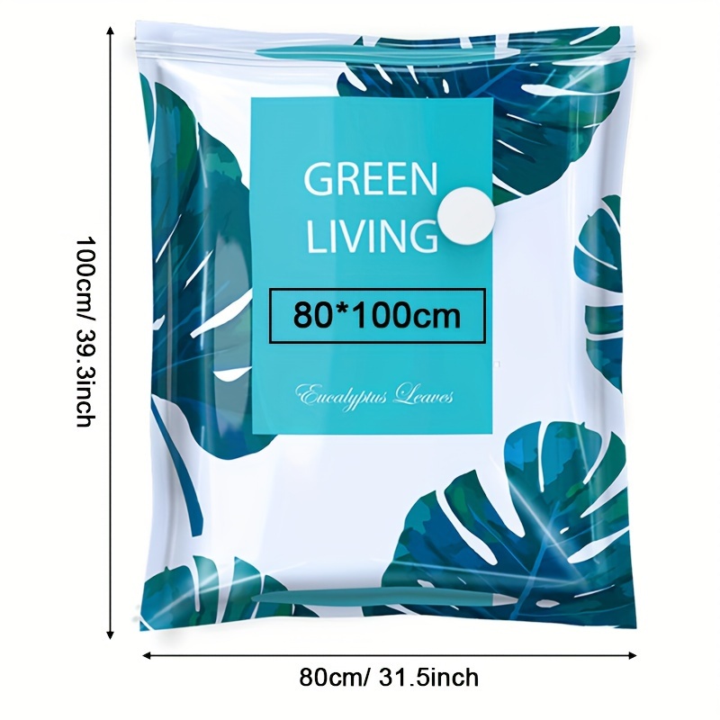 Image of Reusable Vacuum Storage Bags: Large Capacity, , Space-, And Suitable For Travel And Home Storage