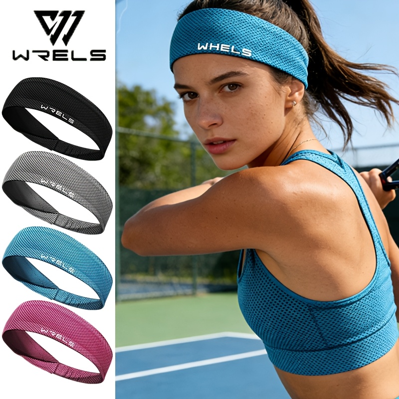 1pc   cooling sports headbands with   technology breathable quick dry sweat absorbent elastic suitable for running   fitness for men women wraps for outdoor activities no residue