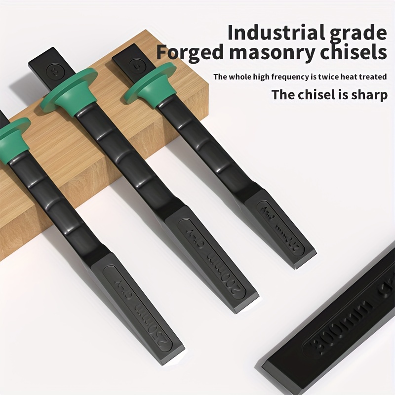 Chromium Steel Masonry Chisels Hand Guard Durable Temu