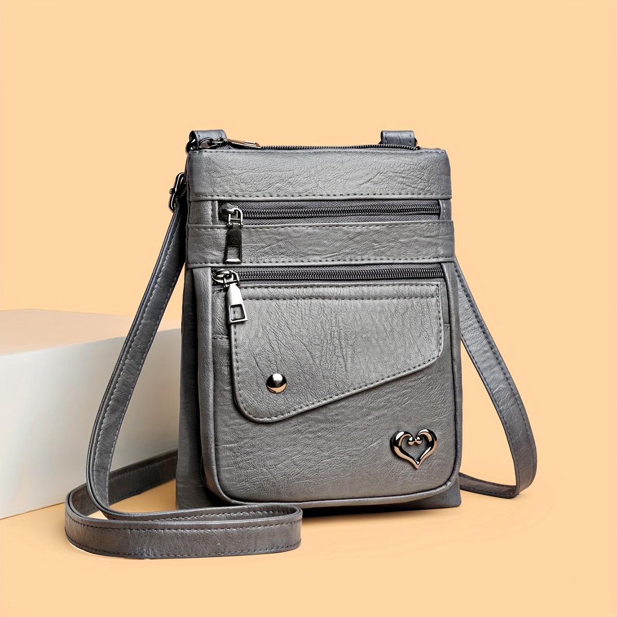 Image of New 2025 Women's Large Screen Phone Bag, Soft Small Backpack, Single Shoulder Crossbody Bag For Outdoor And Coin Purse