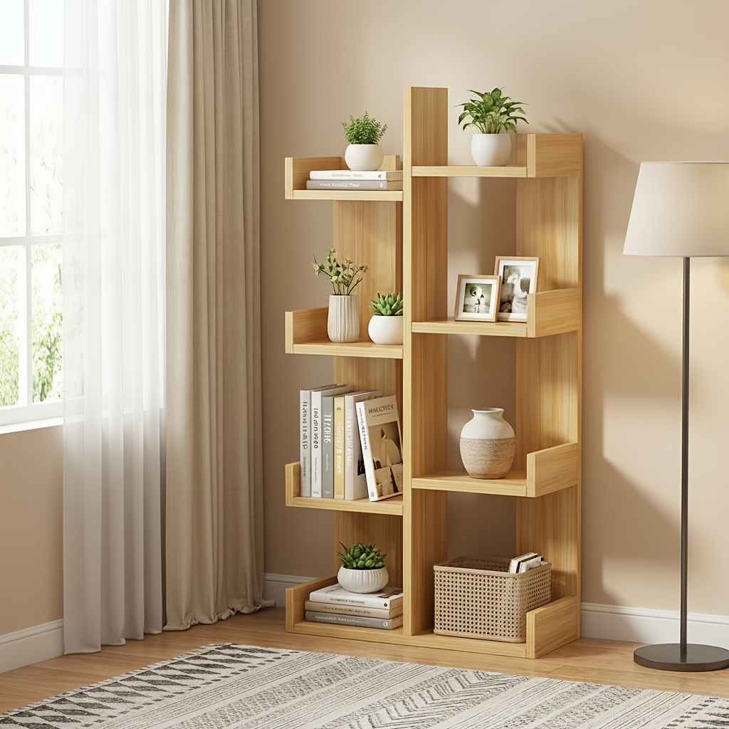 Space-Saving Multi-Layer Storage Rack, Floor-Standing