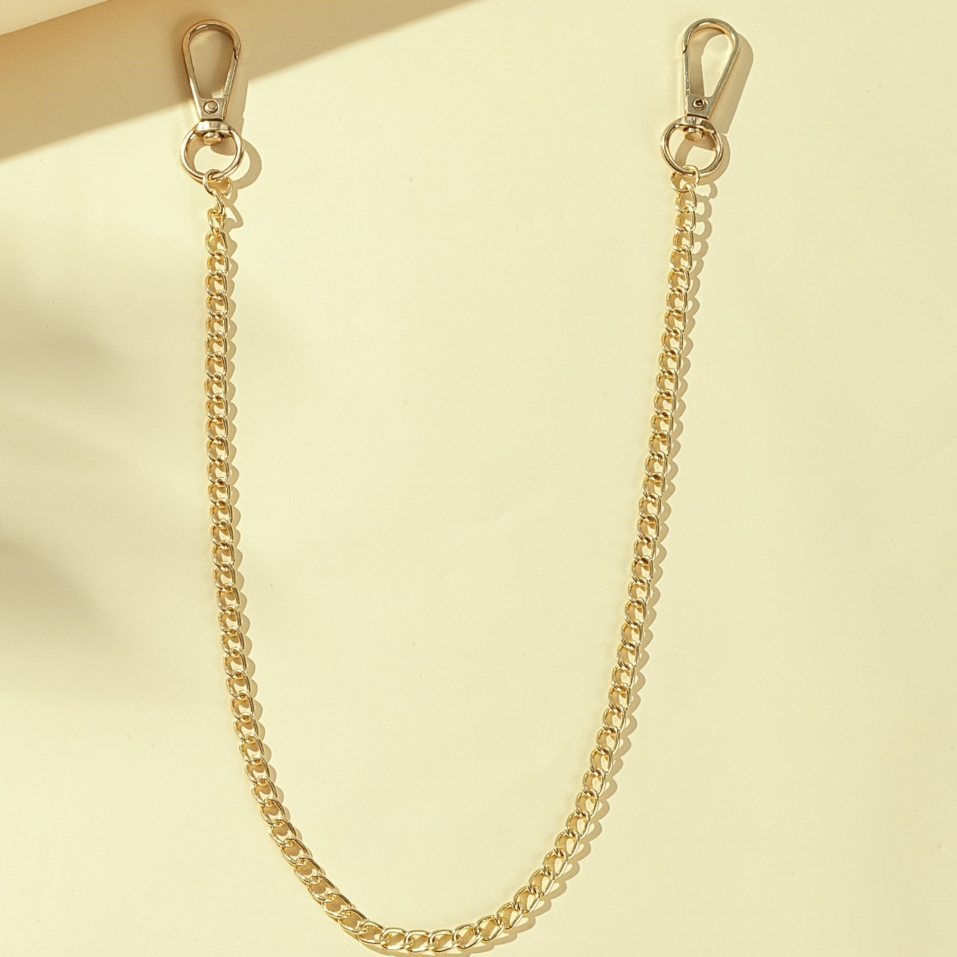 TEMU A Stylish Golden Pants Chain Suitable For Fashionable Outfits, Everyday Wear, Parties, Music Festivals, And Gatherings