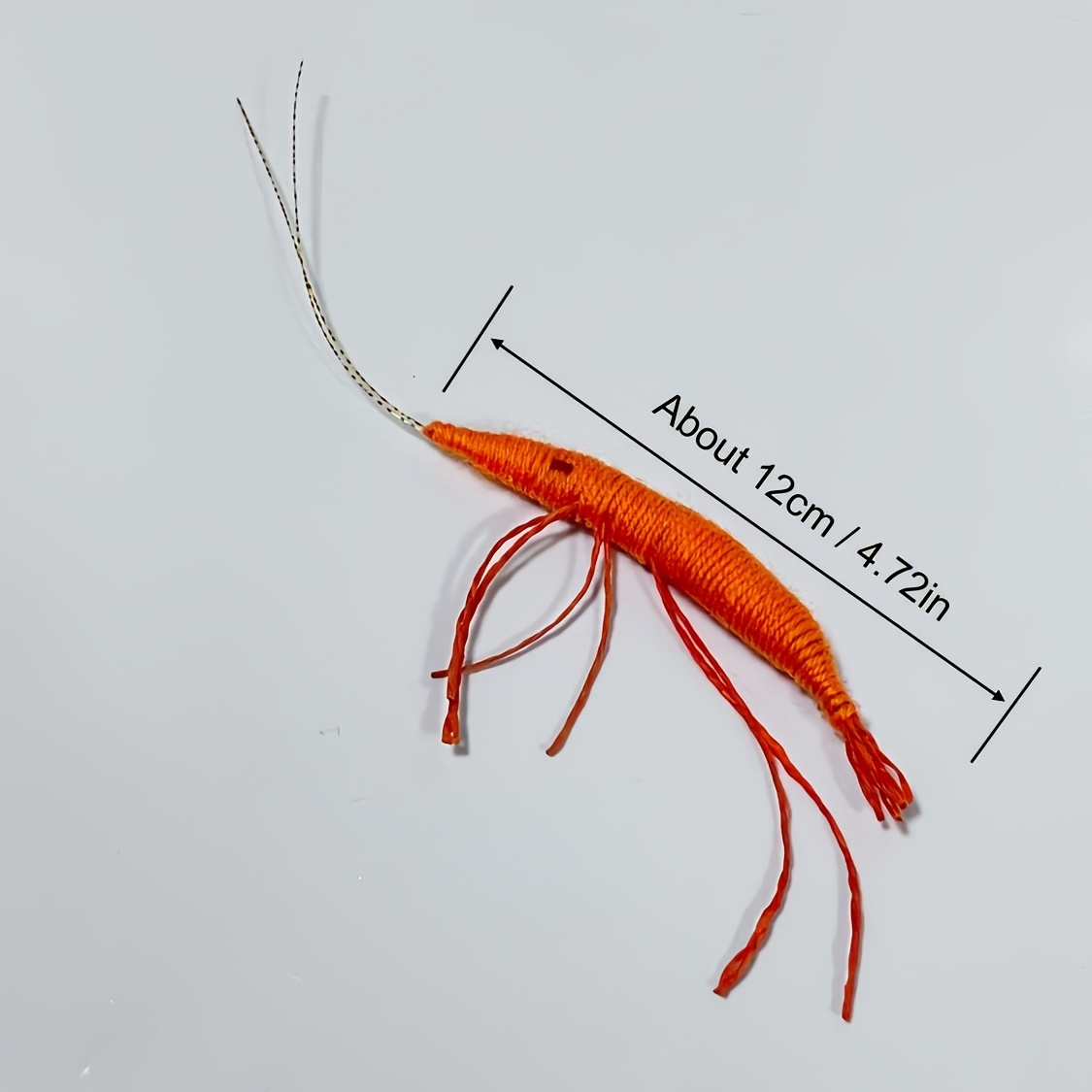 2/3-Pack Shrimp-Shaped Interactive Cat Toys