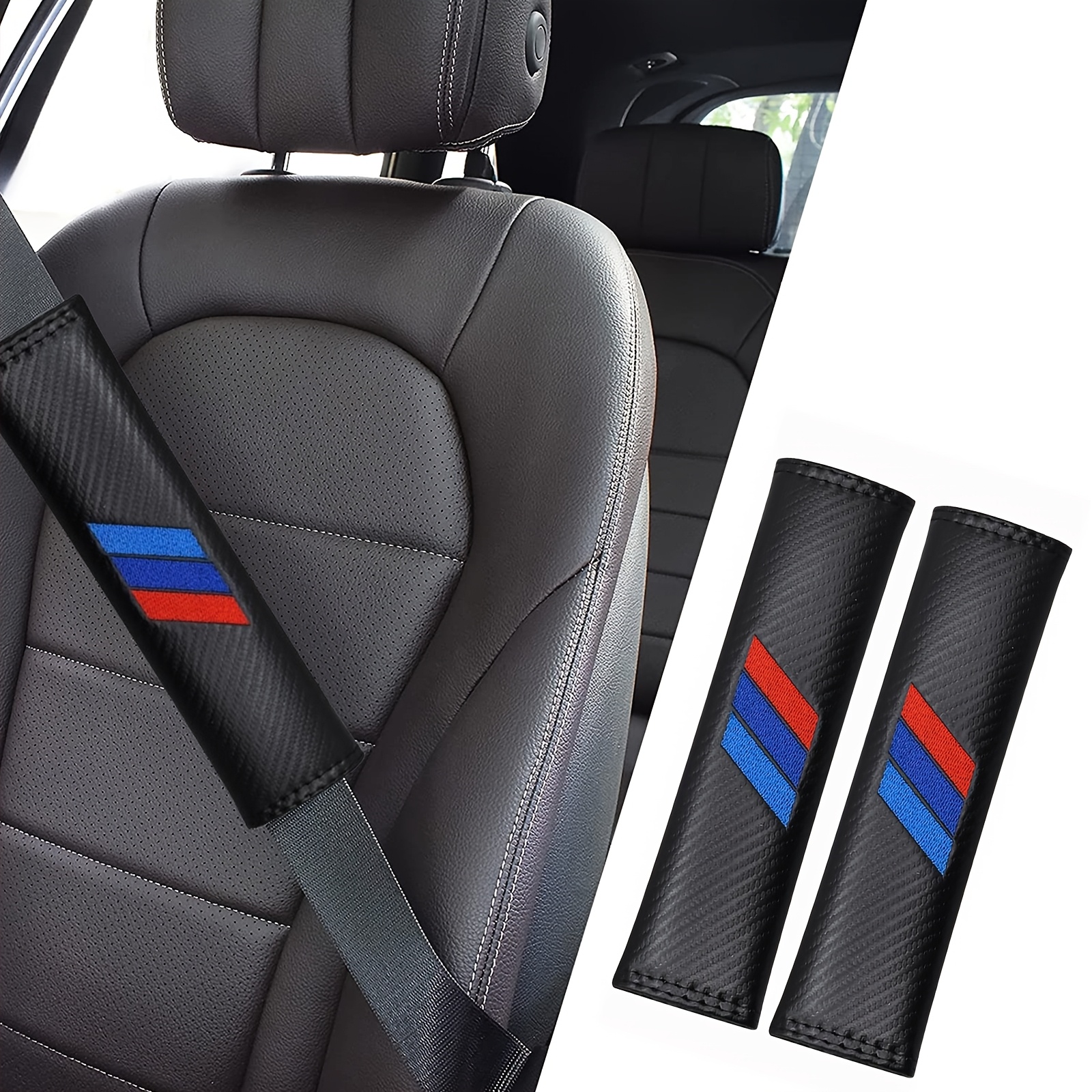 

2pcs Seatbelt Covers For Dodge Accessories For Bmw Seat Belt Pads Car Seat Belt Cover Seat Belt