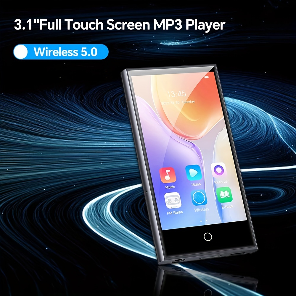 Player 16gb/32gb/64gb Mp3 Wireless 5.0 1080p Full - Temu