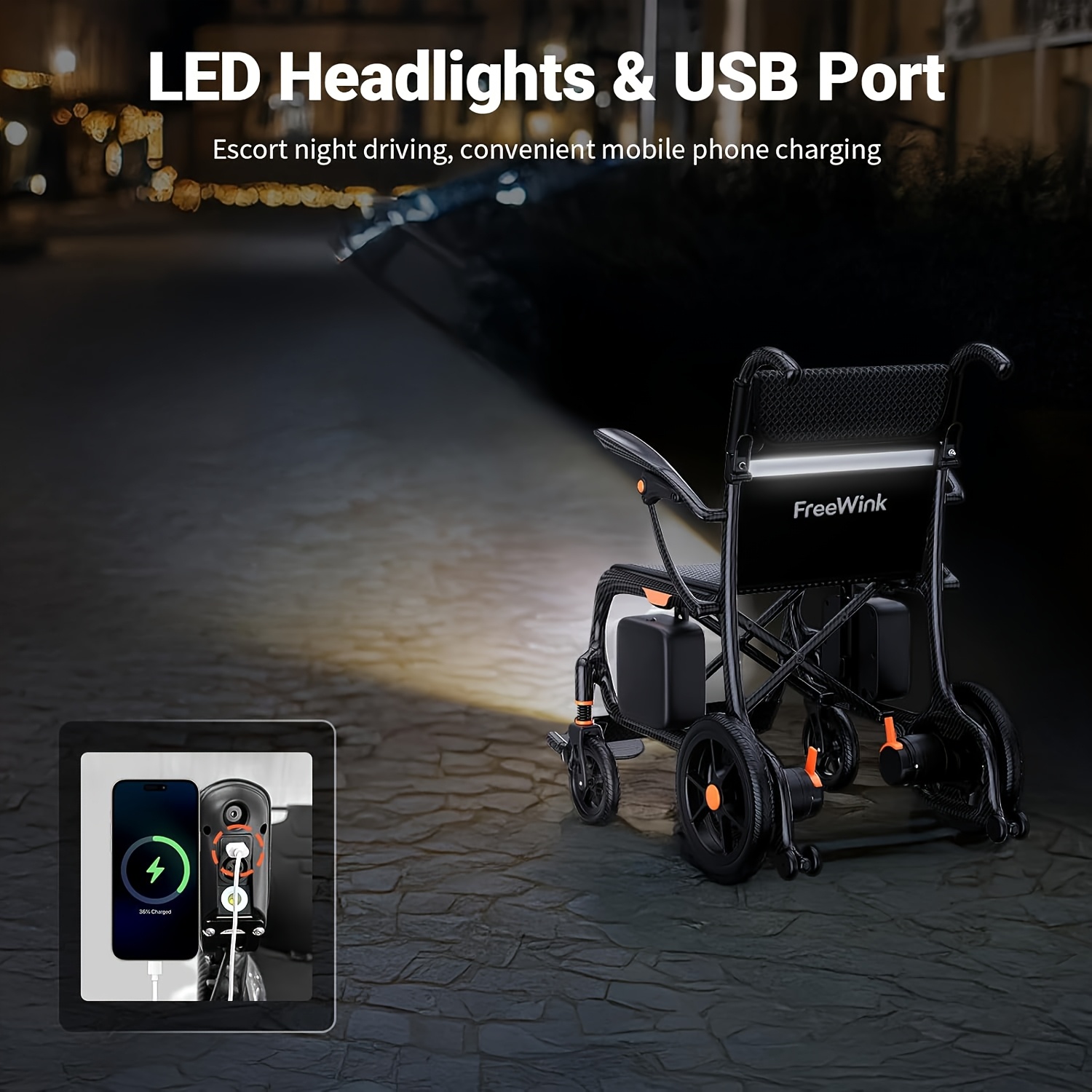no assembly electric wheelchair 28lbs ultralight foldable 100 carbon fiber with dual lithium batteries for adults   range all terrain   airline regulations Product details 5