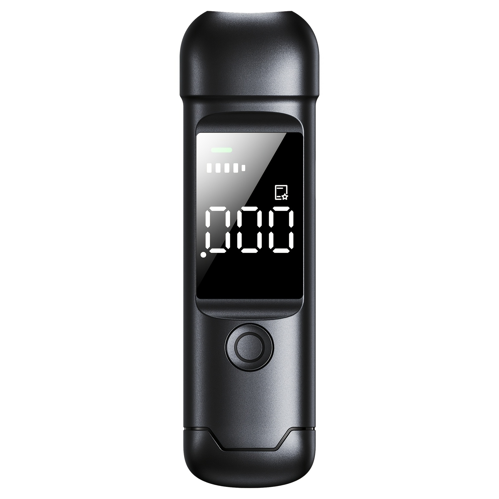 Pocket Breathalyzer With Lcd Display, Digital Usb-c Rechargeable Breath Analyzer, Quickly Display Results, Checker Tools For Personal, Family Use
