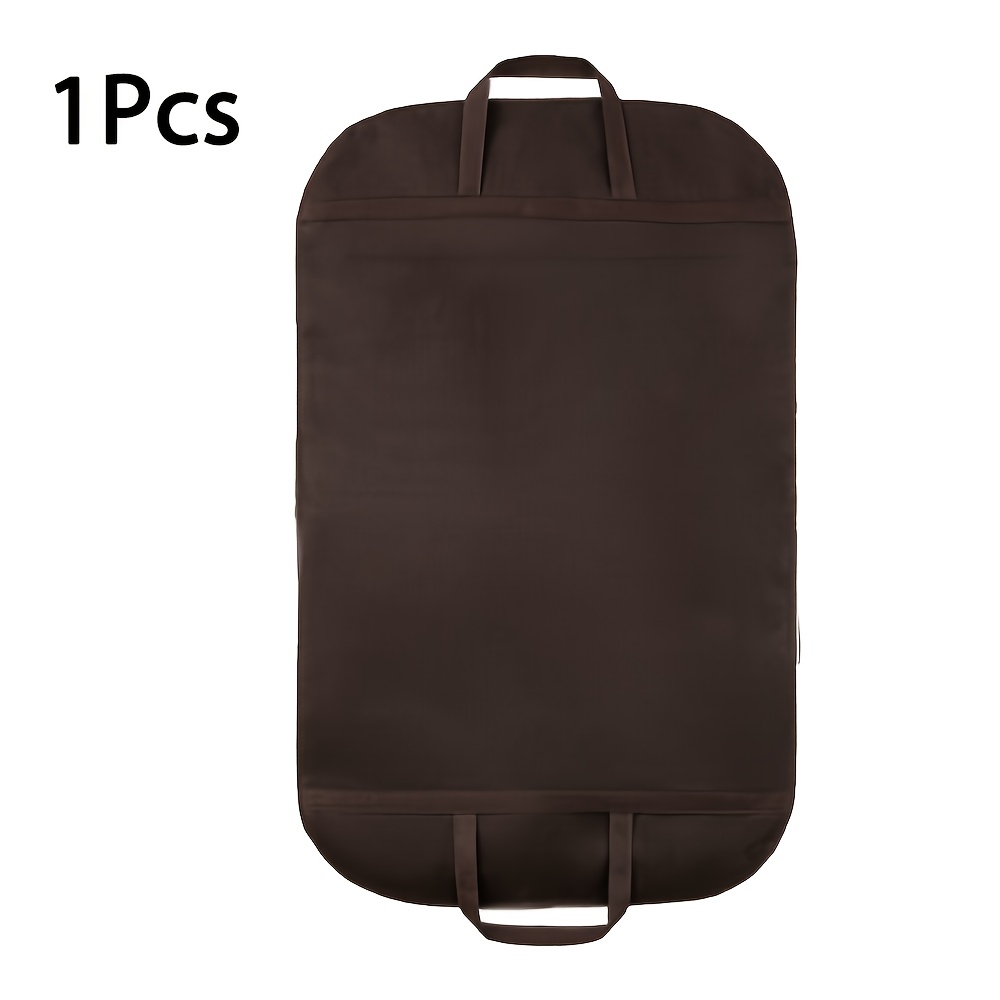 TEMU 1pc/2pcs Sac de Rangement pour Costume, Sac de Rangement à Fermeture Éclair pour Robe, Sac Organisateur de Vêtements, Sac de Rangement de Voyage