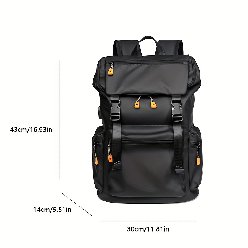 Backpack, Men's Business, Large Capacity, High-end Computer Backpack, Versatile Backpack for Middle and High School Students, Backpack