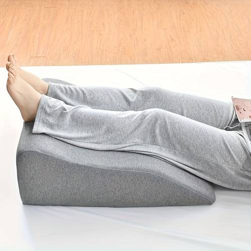 1 stuks beensteunkussen, memory foam kniekussen, rugkussen om te slapen of te , beenverhogingskussen, wedge kussen voor bed sofa beenverhoging lichaam multifunctioneel comfortkussen
