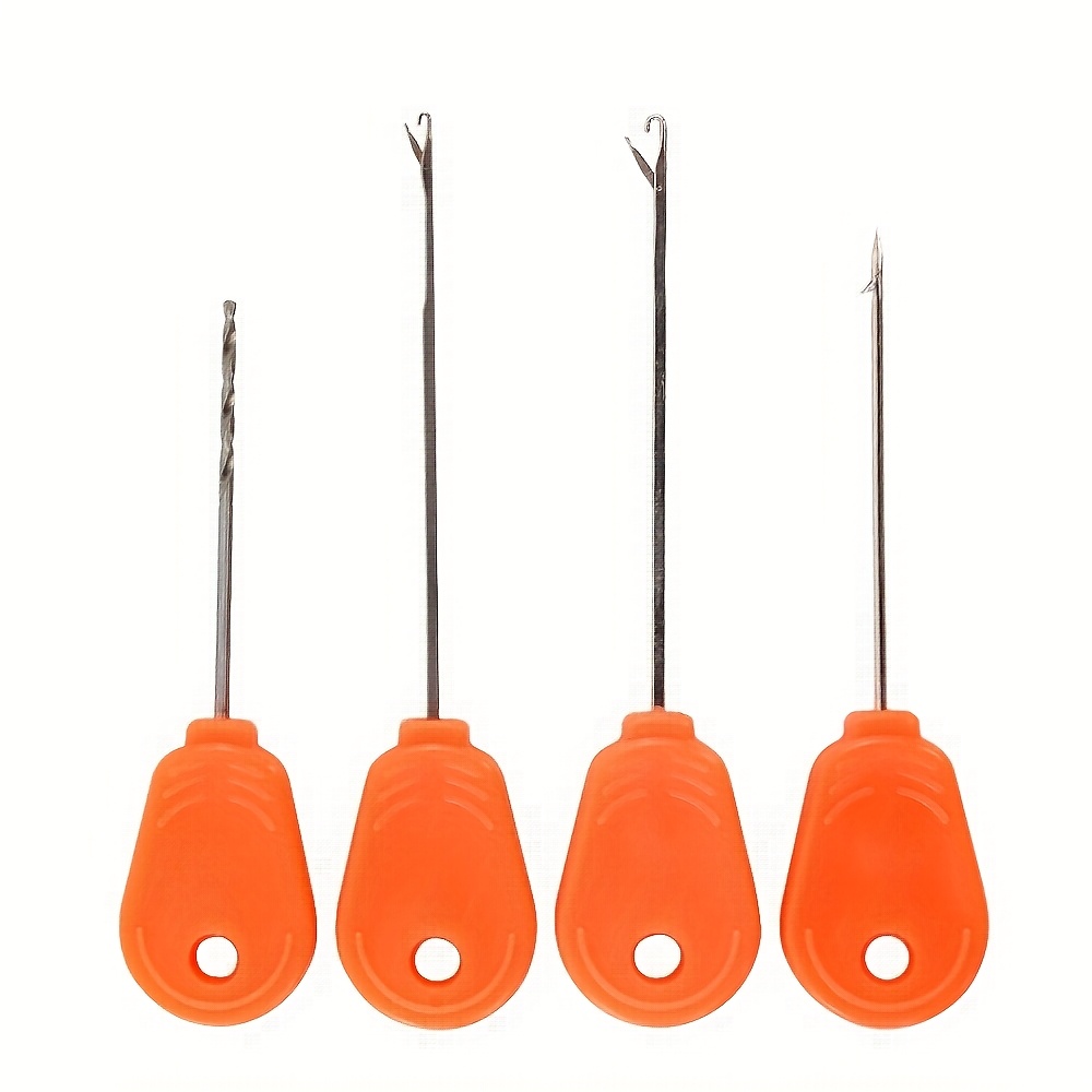 Image of 4pcs/set Carp Fishing Bait Needle With Box Fishing Bait Tools Fishing Accessories