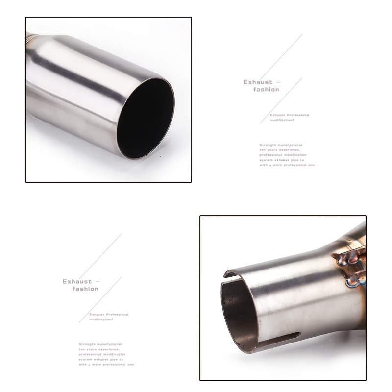 x10 mp3 125 250 300 250lt 79 25 gallon   motorcycles exhaust   pipe adapter connector 51mm partial adjustment tube details 3