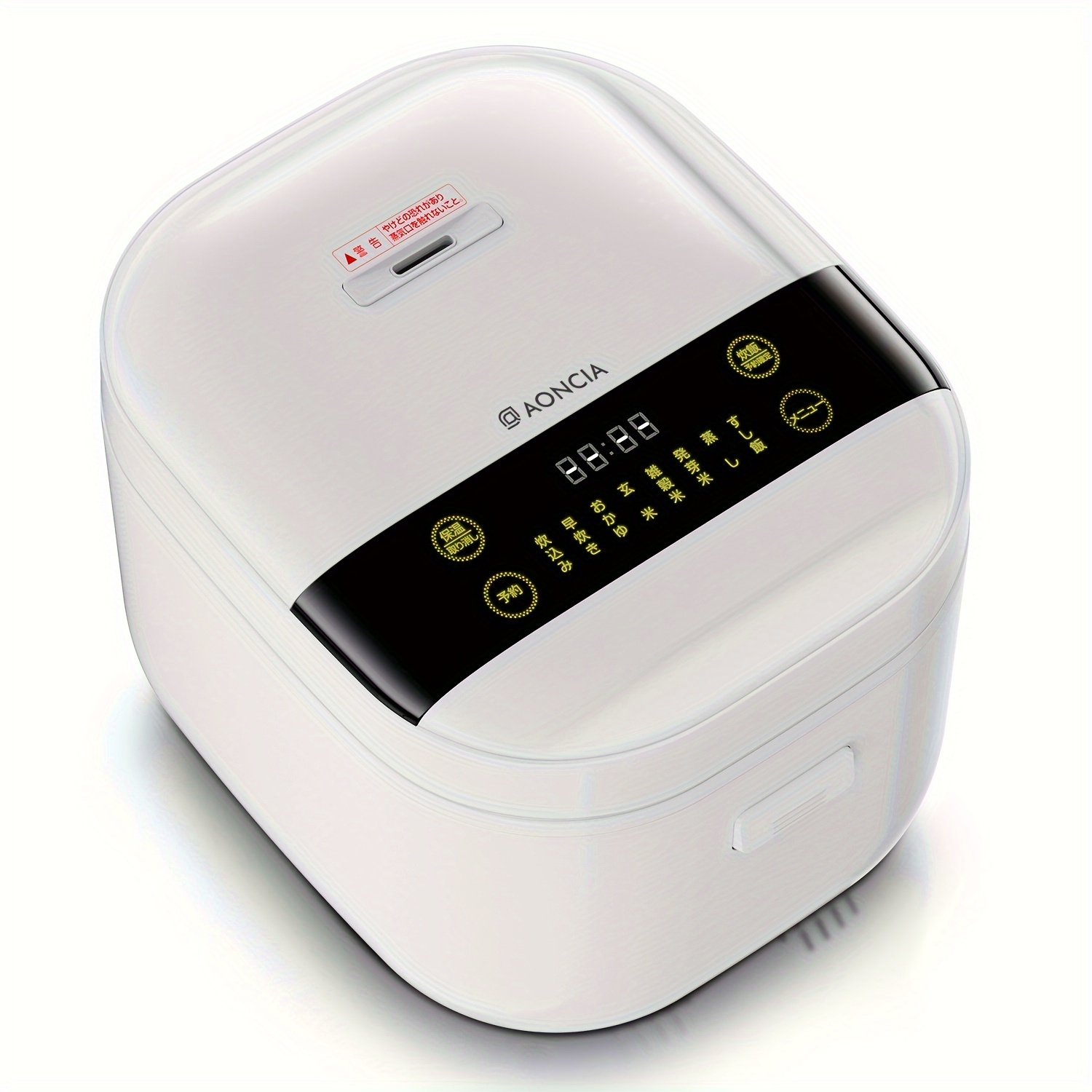TEMU Rice Cooker 3-cup Cooked Rice Microcomputer Type Multifunctional Rice Cooker Quick-cooking Compatible Touch Panel Operation For Single Living