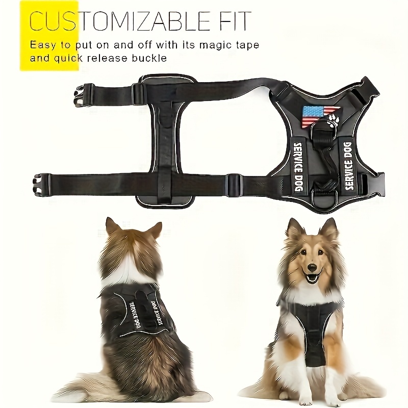 Adjustable Dog Chest Strap with Reflective Strip, Outdoor Training