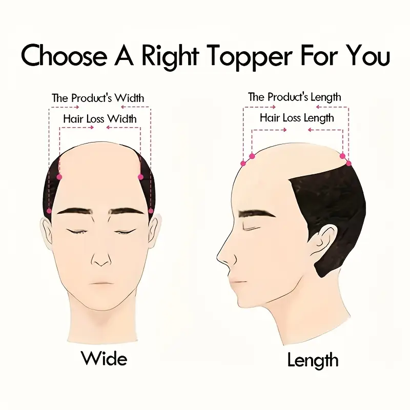 mens womens realistic human hair clip on wig breathable clips natural looking for bald forehead thinning hair for men hairpiece for men hairpiece for women Product details 7