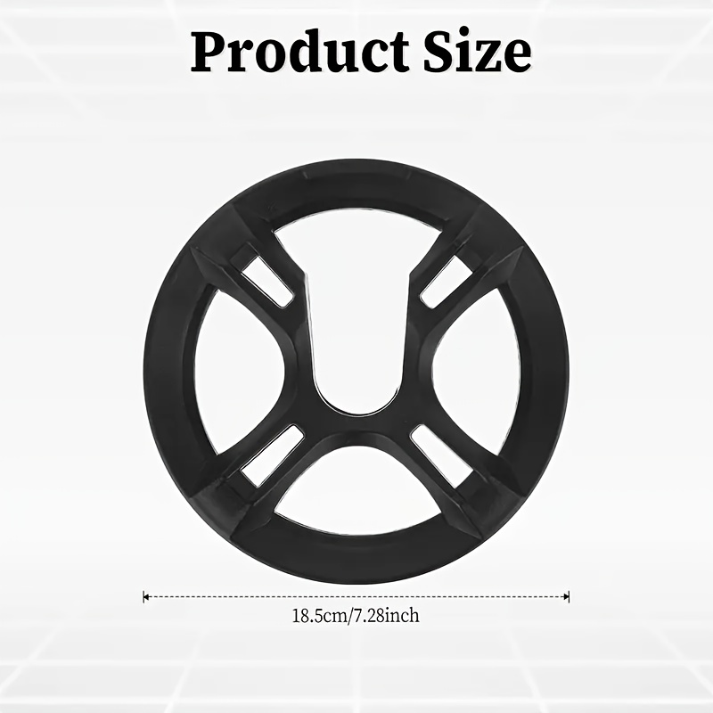 E-shop Neu 1 Stück Fahrrad Kettenradabdeckung Kunststoffplatte Pivot Kurbel Fahrradzubehör