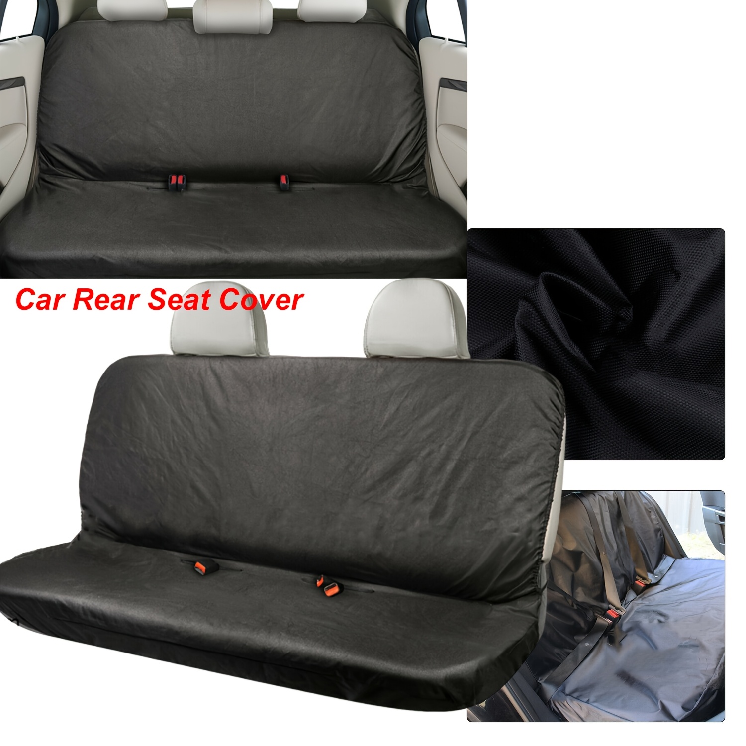 heavy duty car seat covers fit rear seat protector Temu Australia