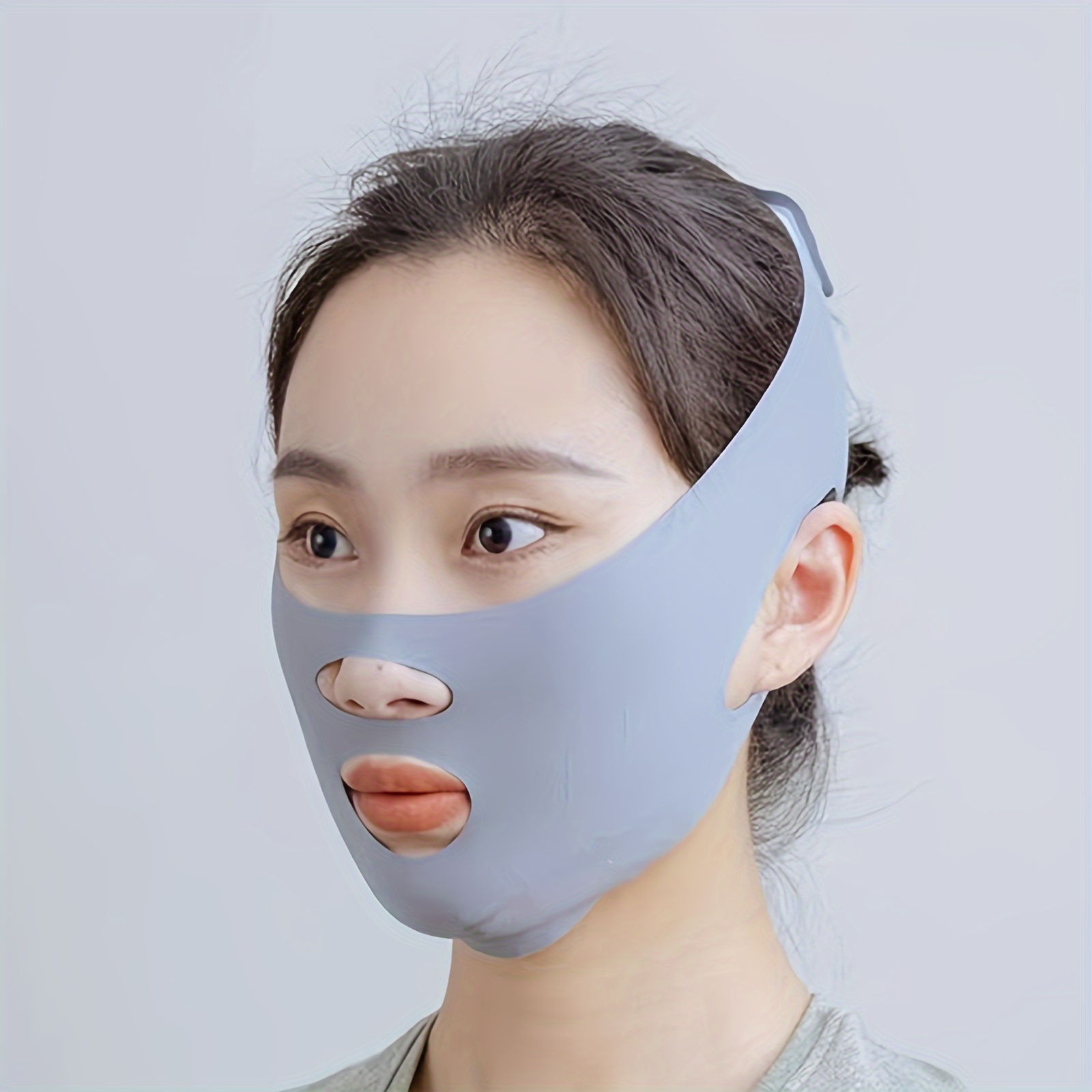 Face Slimming Belt V line Lifting Mask Chin Cheek Lift Band - Temu