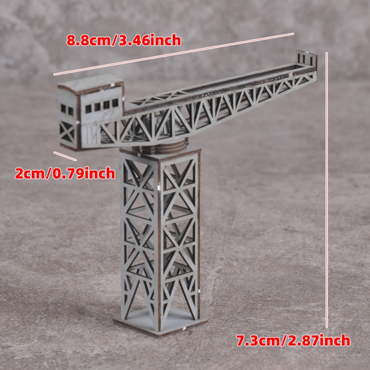 1/700 Scale Model Kit, Dock Naval Base Tower Crane Diorama