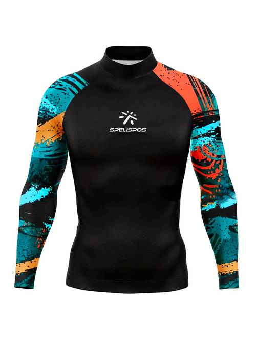 sailing wear tight unisex long sleeve surfing shirt slightly small rashguard basic skins beach swimwear t shirt diving gym clothes fitness