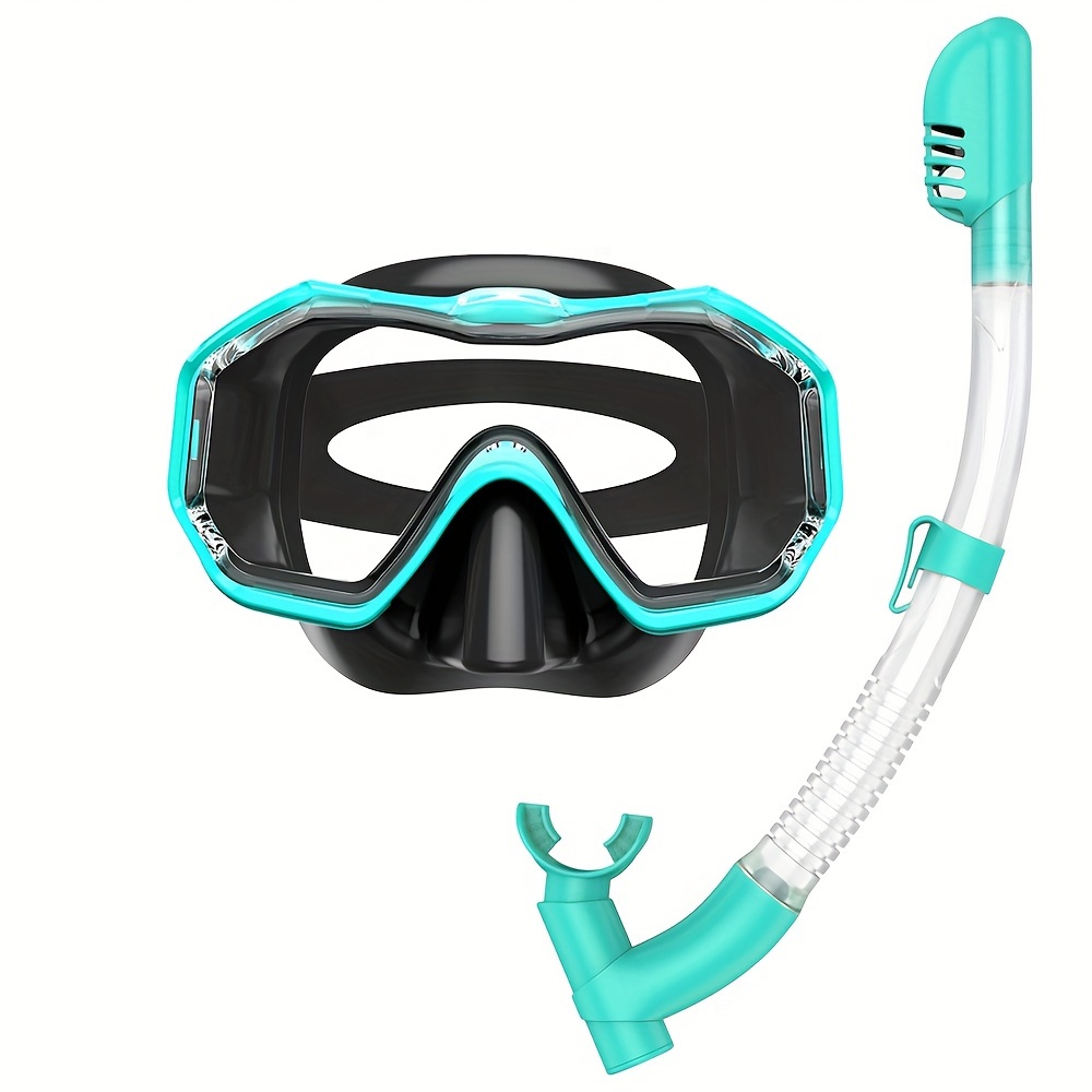 

Joymaysun Snorkel Gear Set - Panoramic View, Leak-proof & With Fit For Scuba Diving, Free Diving & Swim Training