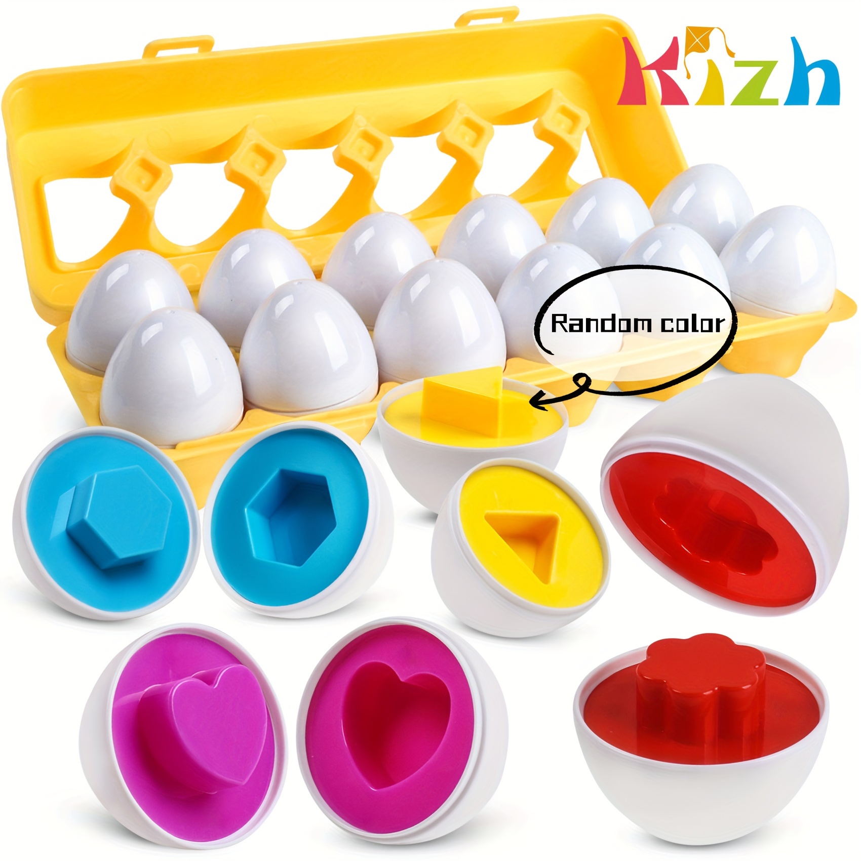 dinosaur shape matching eggs color recognition puzzle Temu Nigeria