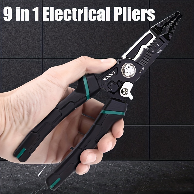1 Wire Strippers Electrical Pliers Cutter Multi function - Temu Canada