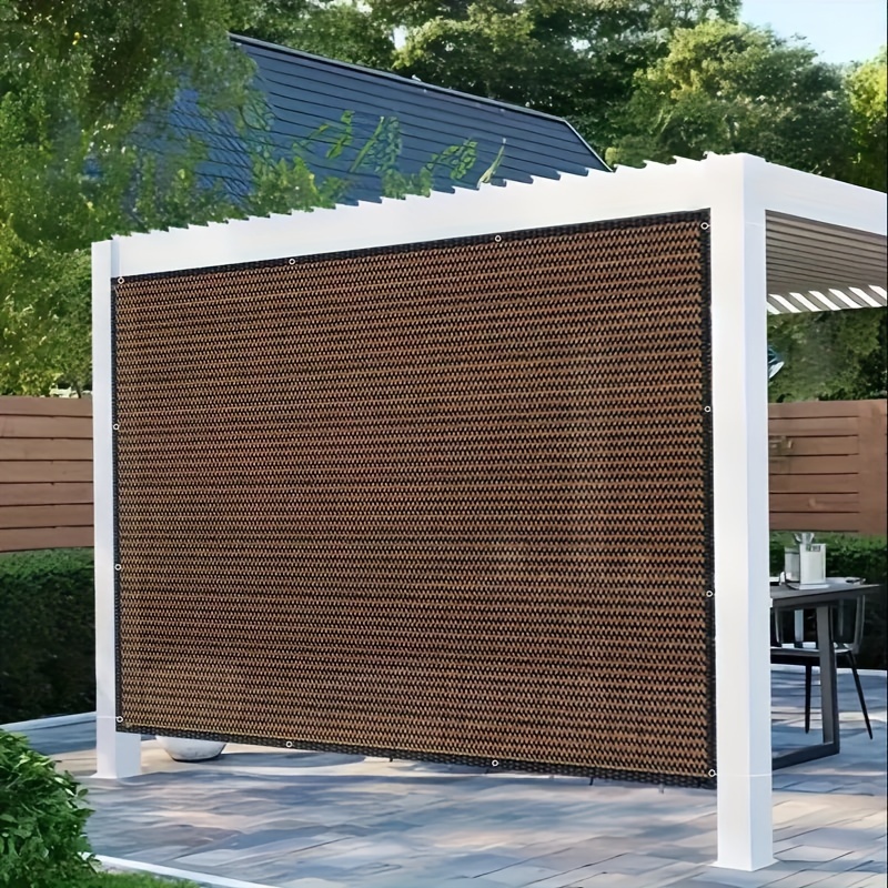 

Outdoor Coffee Color Privacy Net, Sunshade Net, Garden Privacy Net