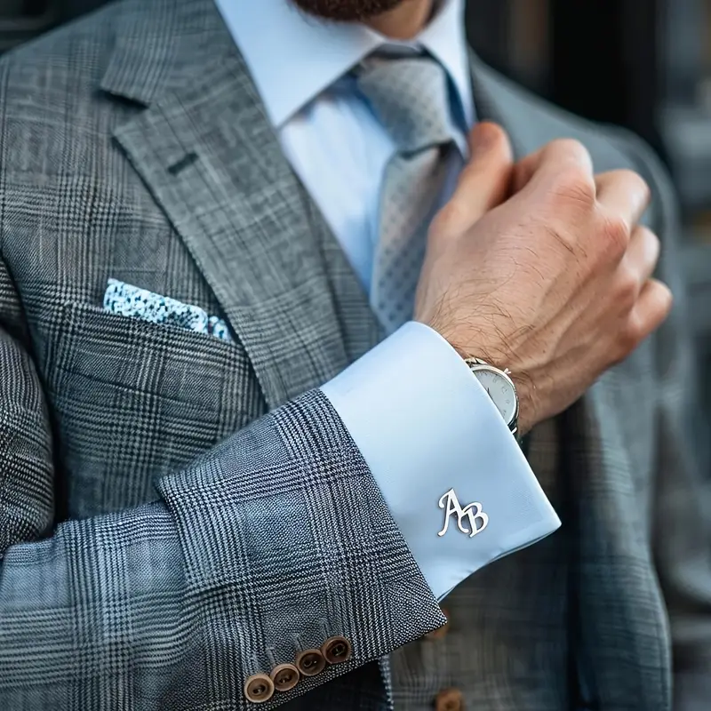 mens dress shirts with initials on cuff The Monogram Monograph Easy and Elegant Life