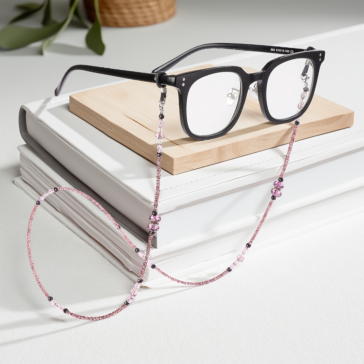 Bohemian Style Beaded Eyewear Chain, Anti-Fall and Loss