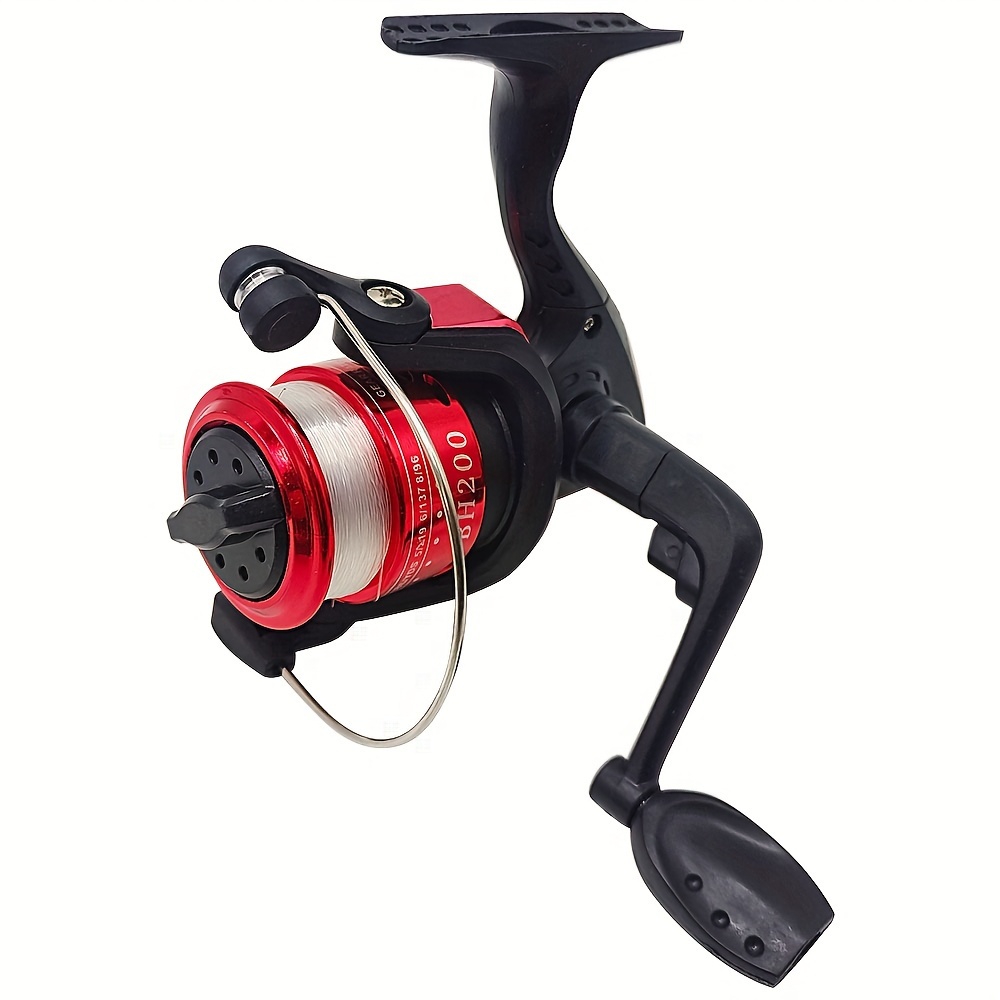 Spinning Reel 200 Series With Line, Mini Fishing Reel