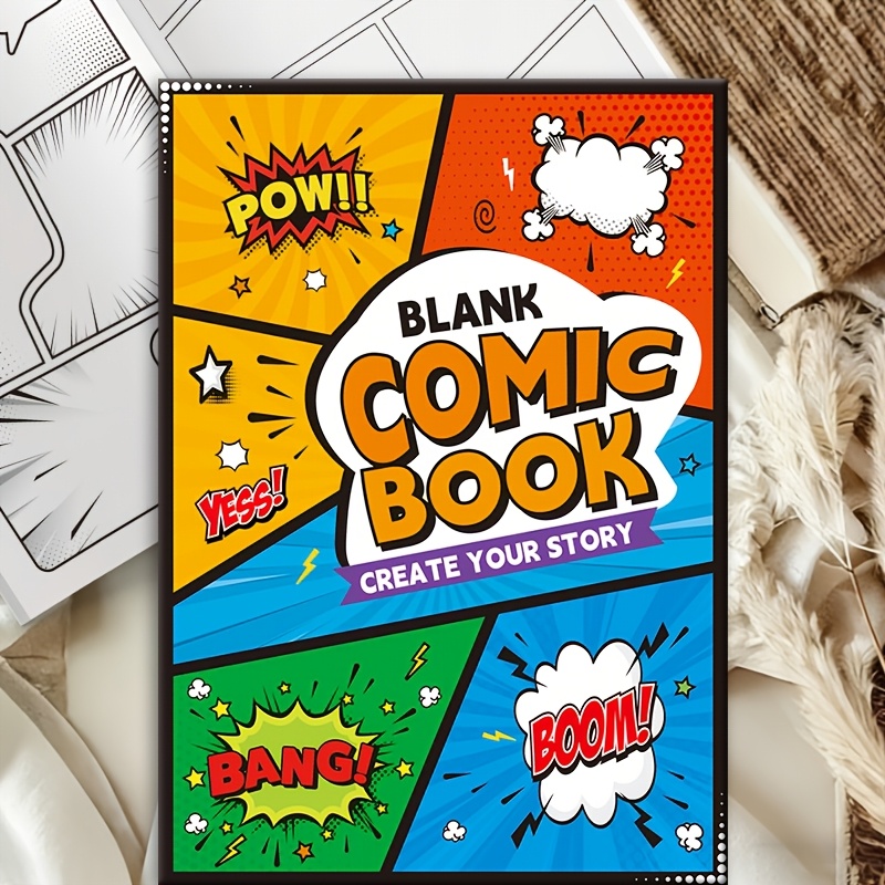 E-shop Erstelle deinen eigenen Comic: Zeichne gestalte deine eigene einzigartige Abenteuergeschichte mit verschiedenen Vorlagen