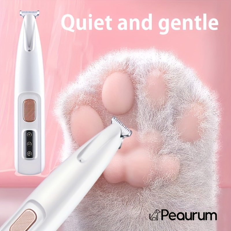 professional pet grooming clippers suitable for cats small dogs with usb battery power   hair trimmer usb battery backup plastic for travel for and  