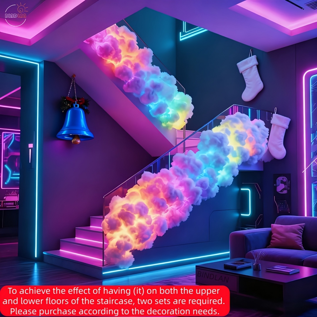 Thunder Cloud Light for Atmosphere Decor with Music Sync