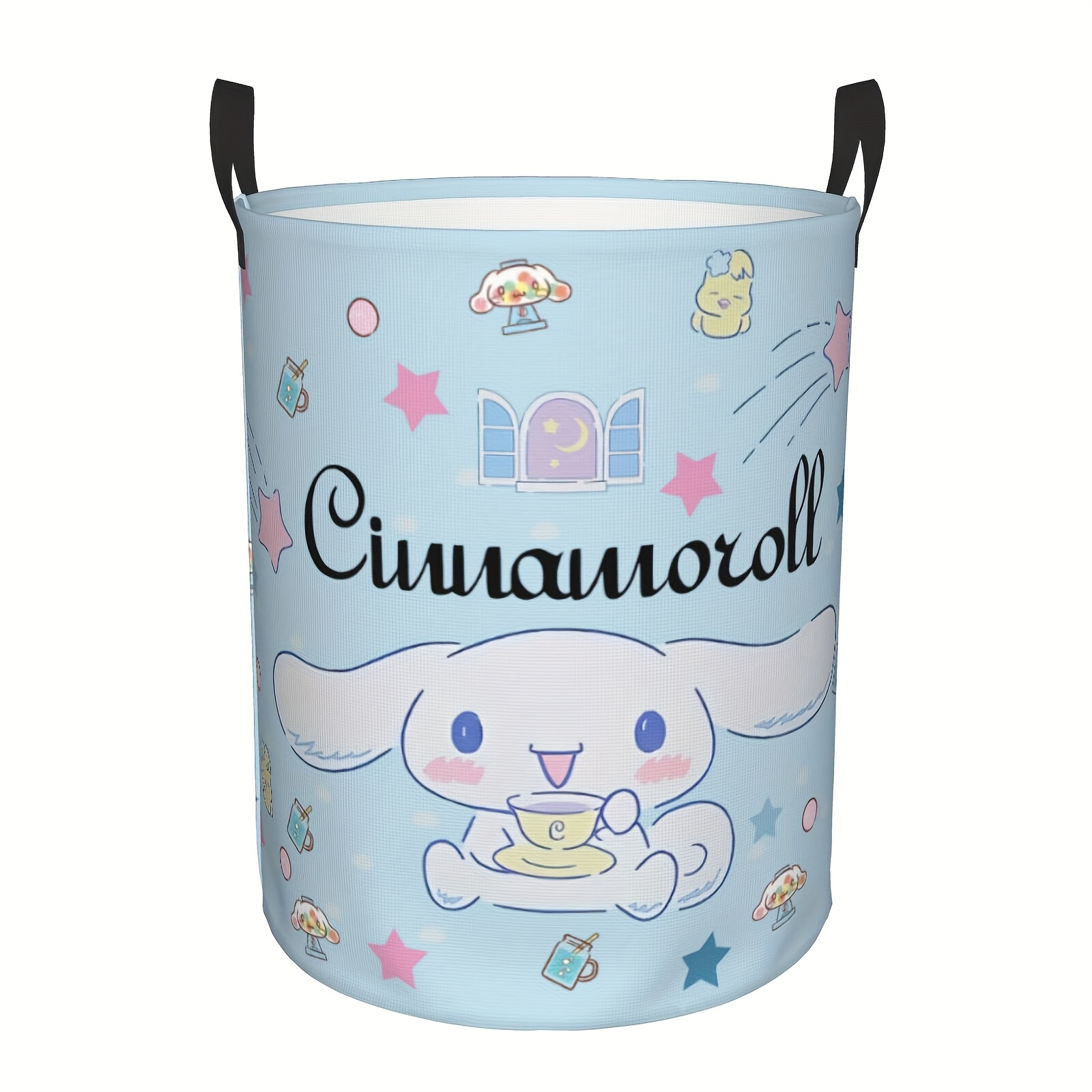 

Sanrio Classic Round Laundry Hamper With Handles - Foldable For Bedroom And Bathroom Organization, Sanrio, Baskets, Bins & Containers For , Laundry Baskets