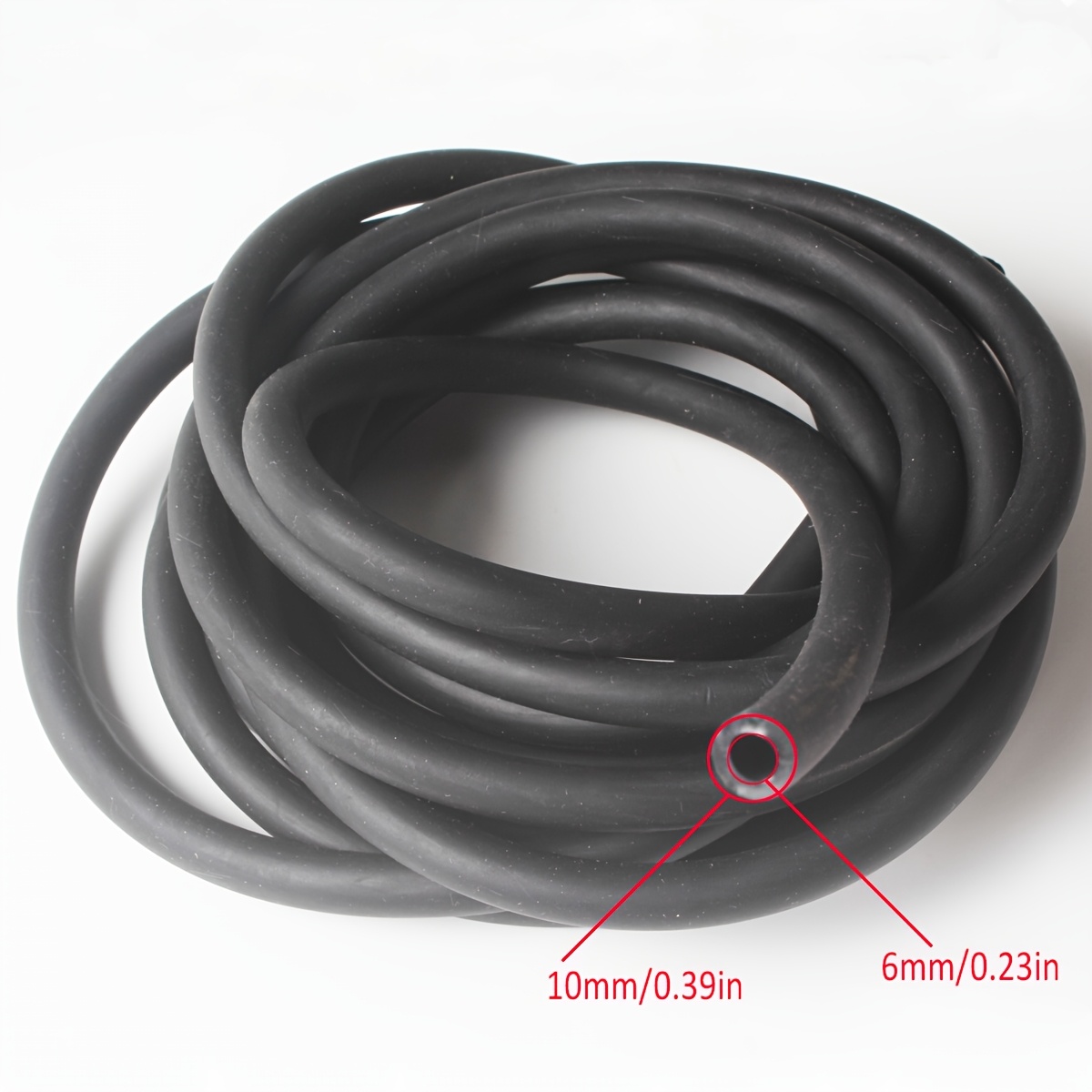 TEMU 1m Length 6mmx10mm Kitesurfing Kite Rubber Tube Used For Valve