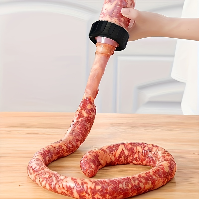   portable sausage   filler   plastic kitchen tool for home and restaurant use details 2