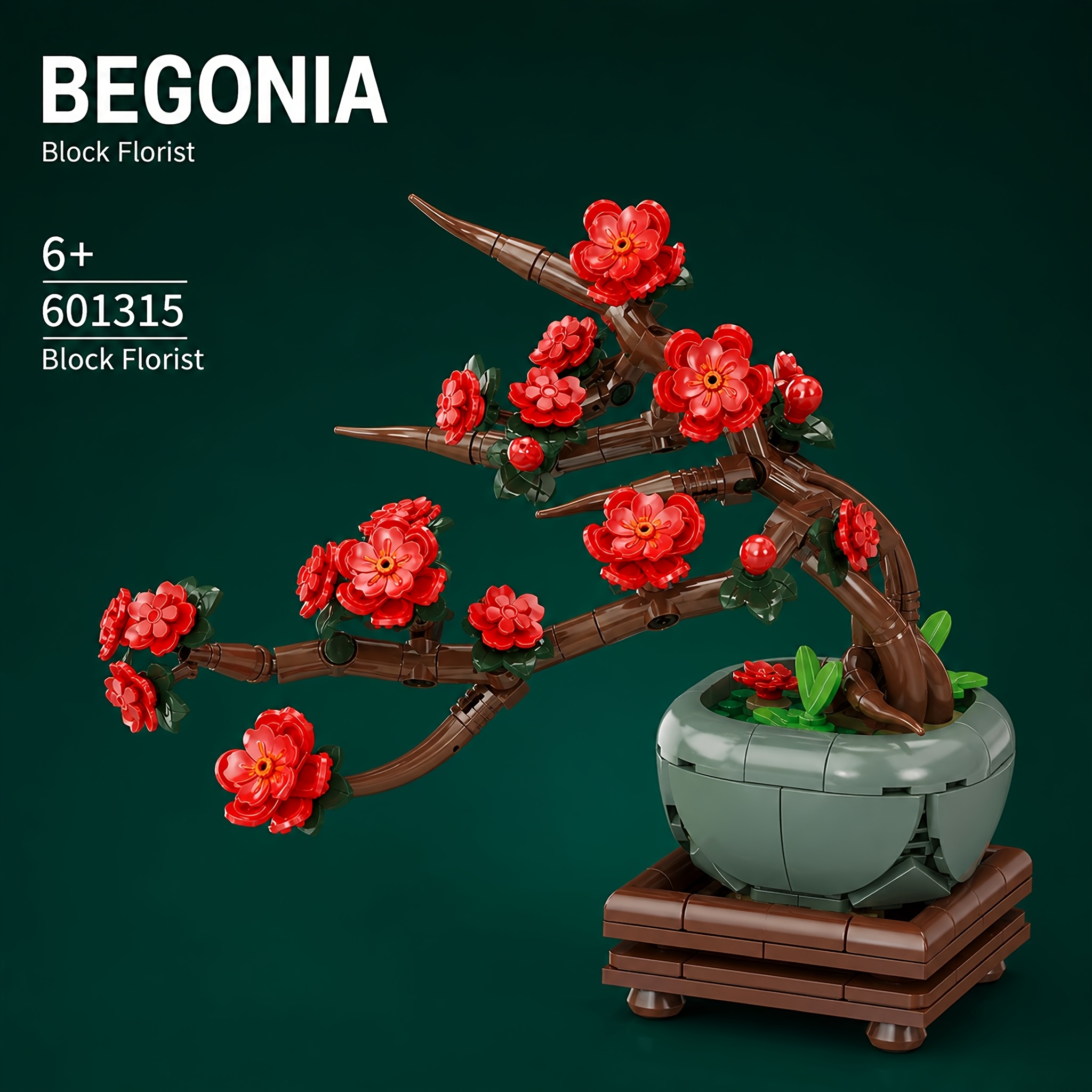 Fun Creative Bonsai Building Blocks Set