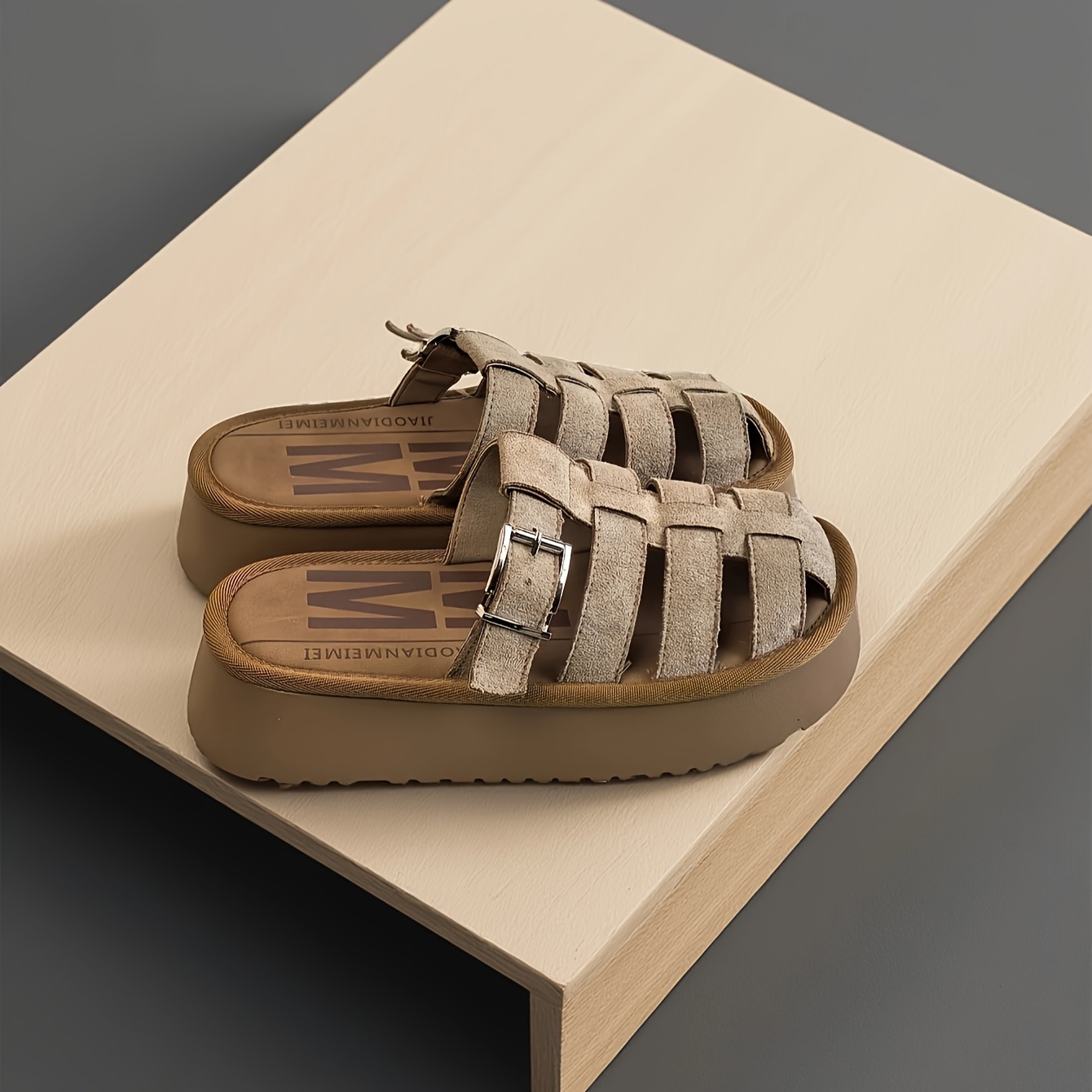 sandalias mujer sintéticas cierre punta cerrada Temu Mexico