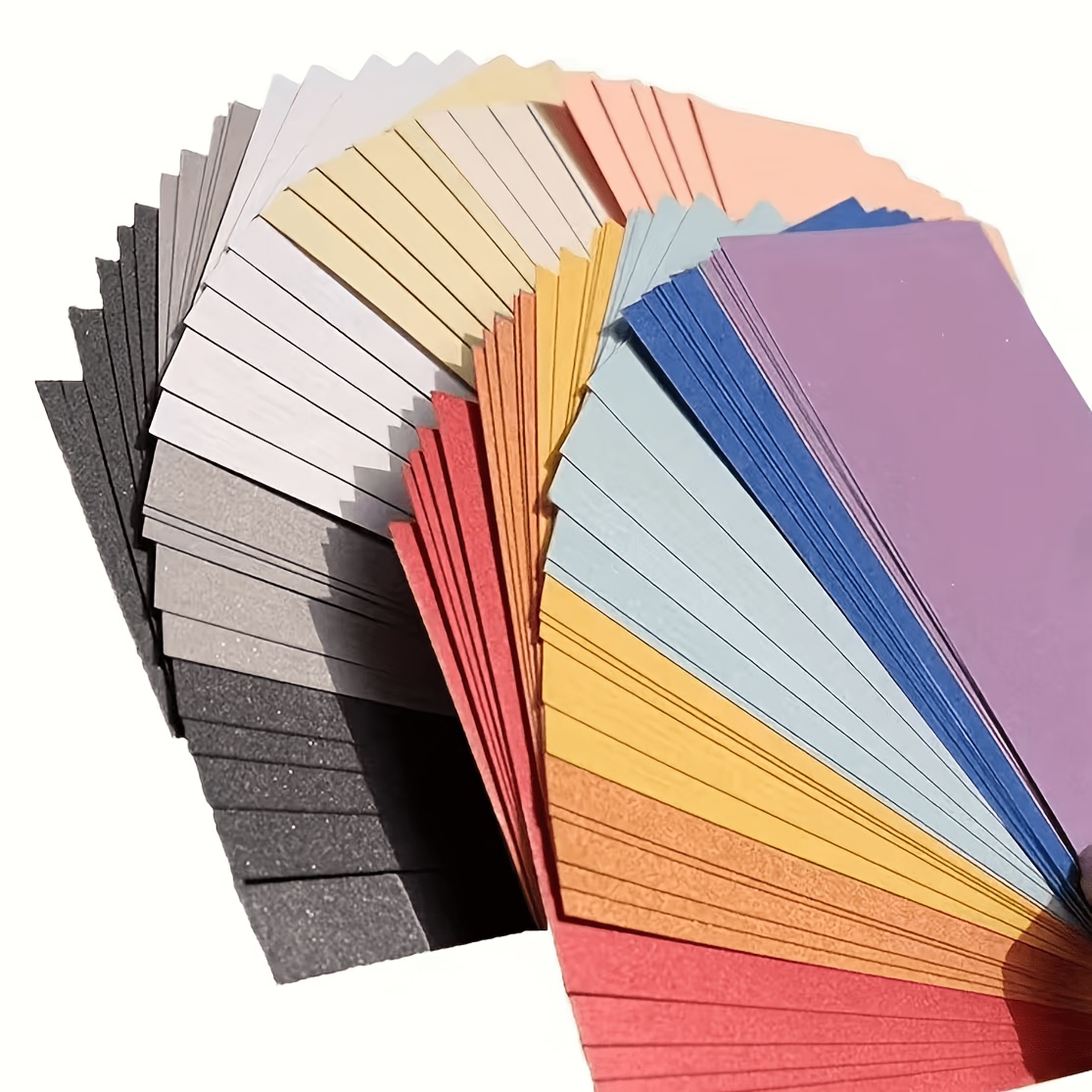 TEMU 26 Sheets Obestda A5 Size Pearlescent Metallic Shimmer Cardstock - Double-sided Iridescent Cover Paper, Suitable For Invitations, Greeting Card