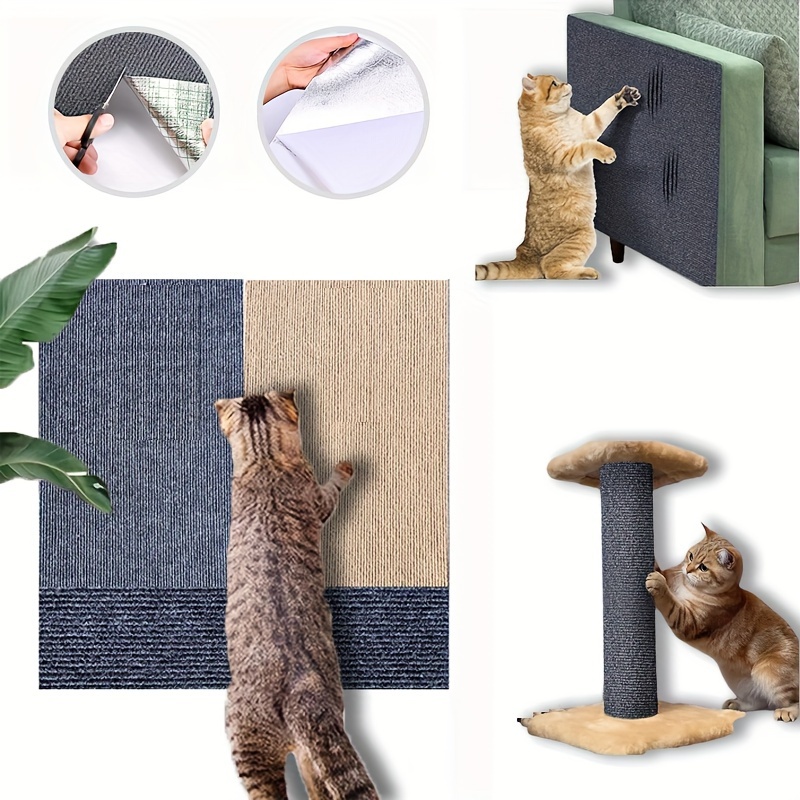 

1pc Cat Scratching Boards Scratch Resistant Cat Claw Grinding Scratcher Pads, Cuttable Wall Mounted Cat Scratcher Indoor Furniture Protector