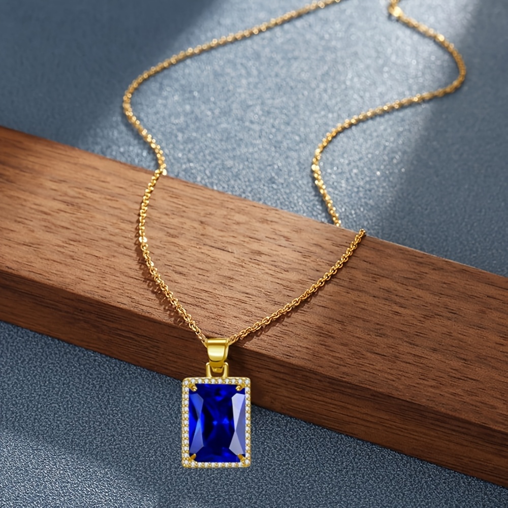 Square Necklace Family Gift Christmas Halloween