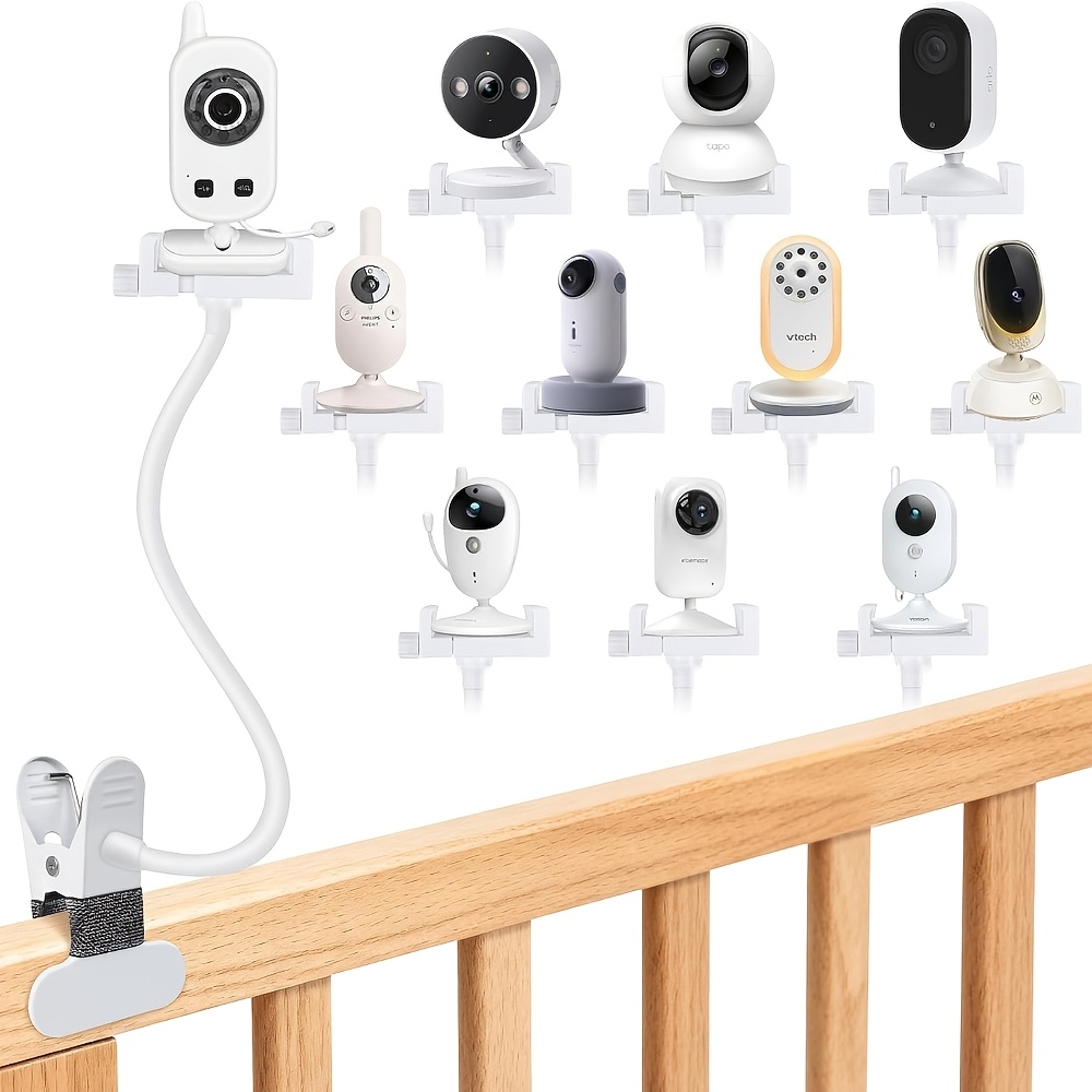 E-shop Halterung für GHB Monitor, Kamerahalterung für Philips Avent Monitor, Universal Klemmenhalterung Monitorständer für //Boifun, Handyhalterung
