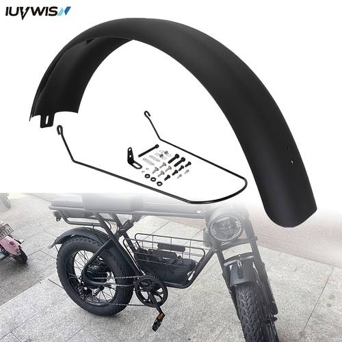 e bike rear fender plastic mudguard for black