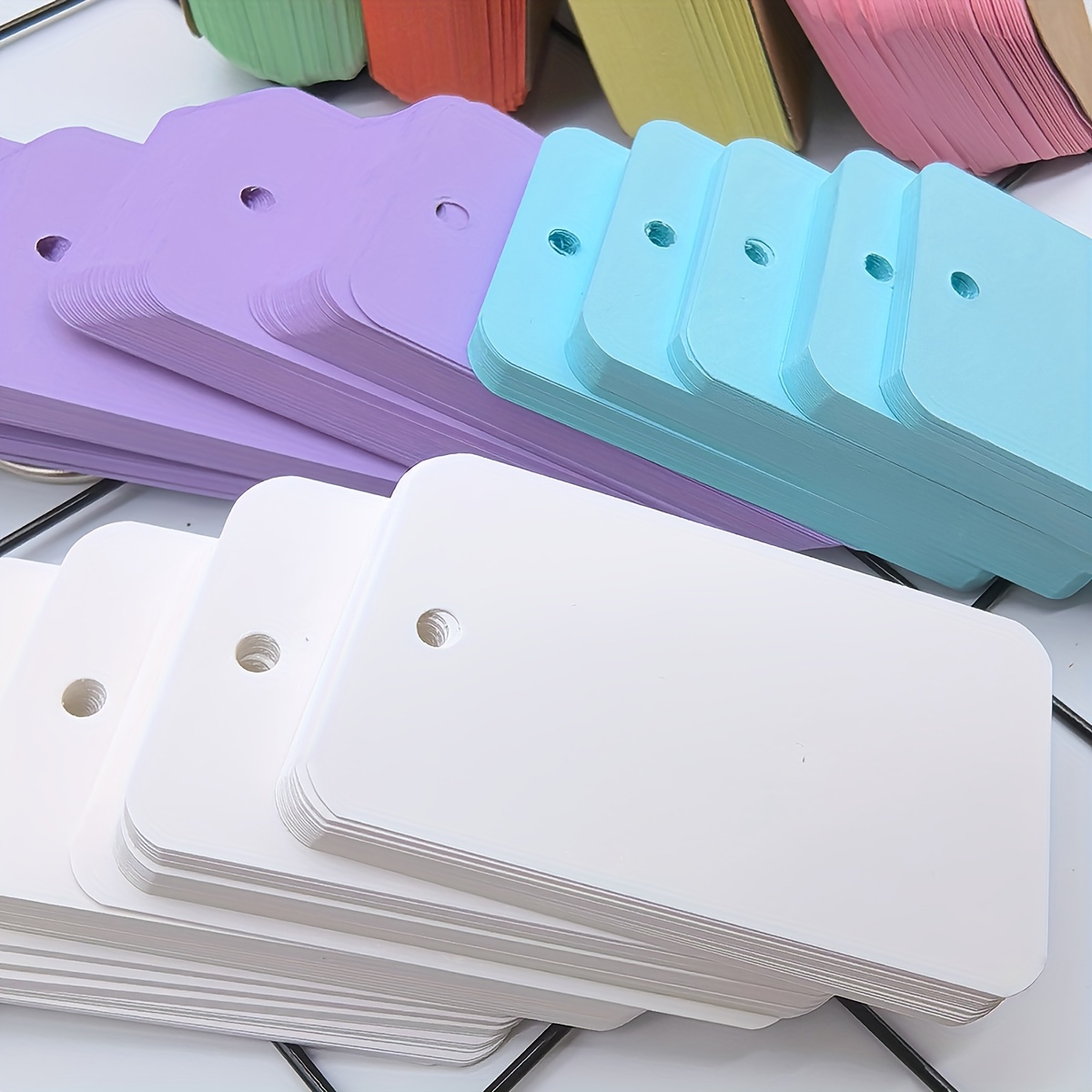 200 colorful index cards binder rings dual sided - Temu