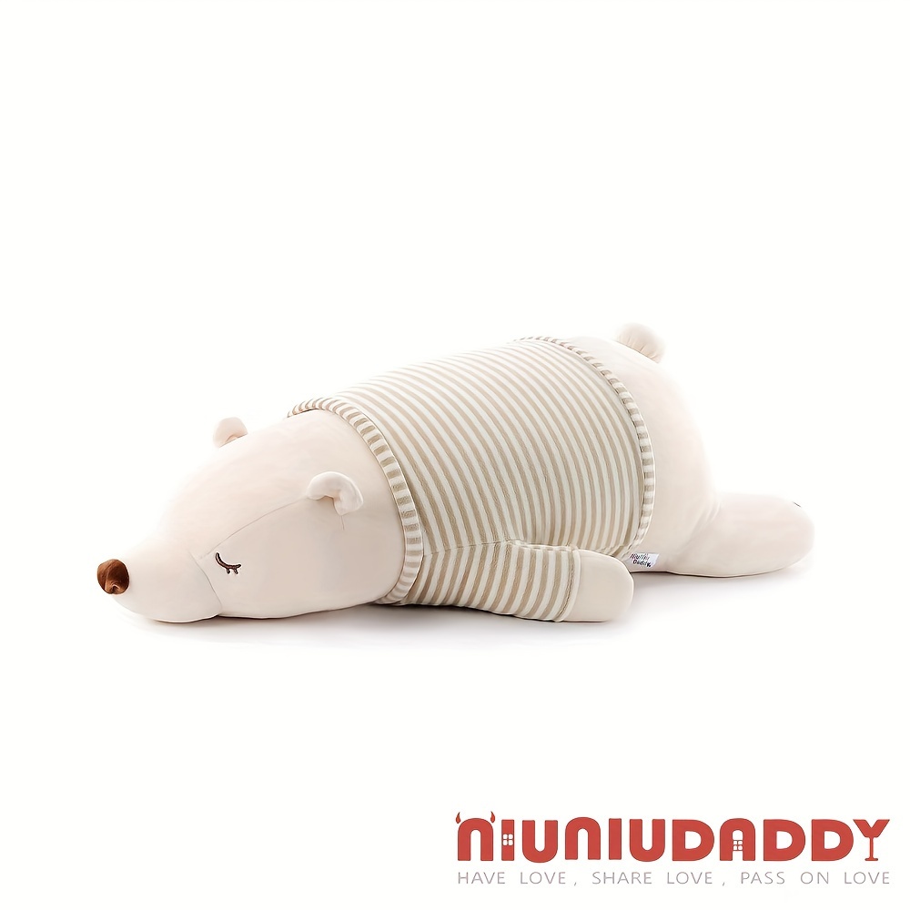 

Daddy Stuffed Polar Bear Animal Pillow Jumbo Soft Plush Toy