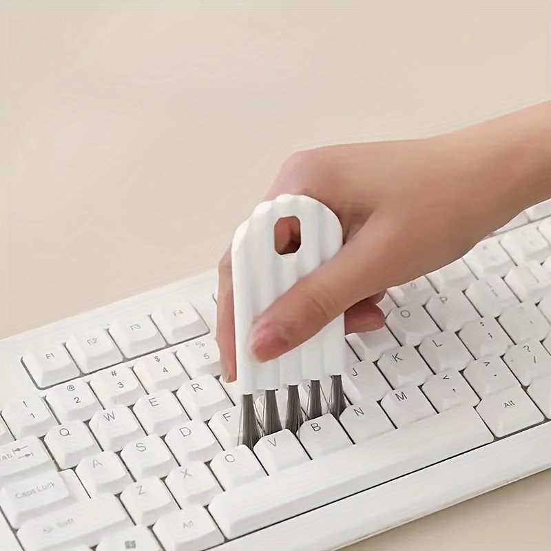 

Multifunctional Cleaning Brush, Foldable Design, Suitable For Various Such As Keyboards, Water Cups, And Cleaning Various Crevices.