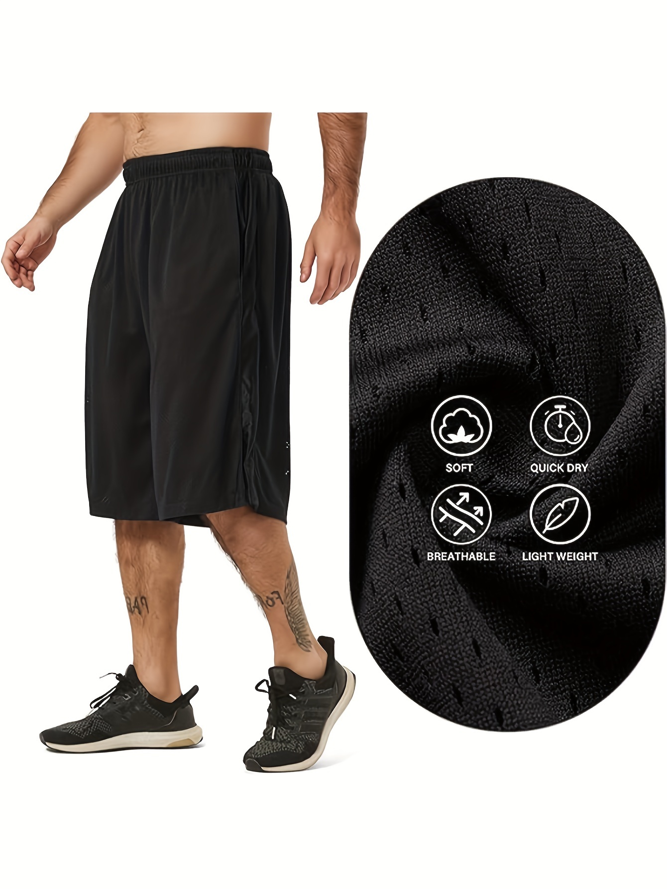 Short Poche Zippée G Gradual Short De Basket-ball Long Pour Homme Avec Poche Short Sport Homme Avec Poche