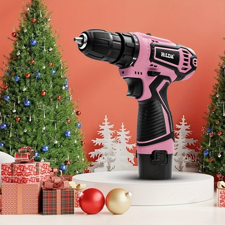 12 cordless drill driver set electric drill Temu