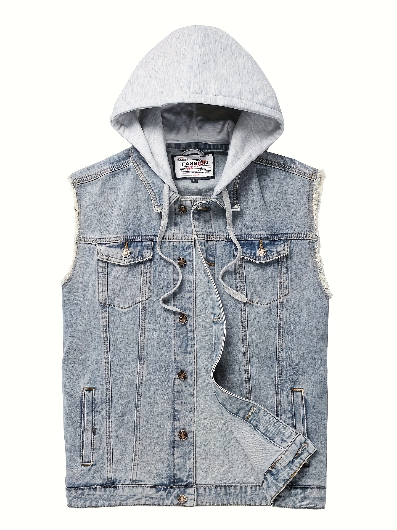 [送料込] Huecloset◆Hoodie Vest Jacket(3 colors) 51hyQpoRrSL._AC_SY500_.jpg